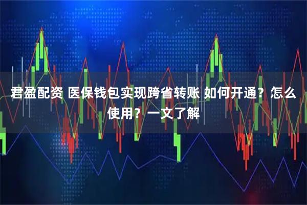 君盈配资 医保钱包实现跨省转账 如何开通？怎么使用？一文了解
